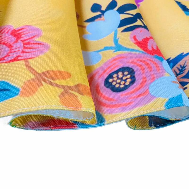 Easter Floral Poly Canvas Table Runner media 5