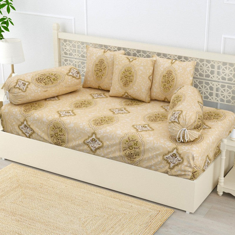 Avaria Ethnic Cotton Diwan Set - Six Piece Set