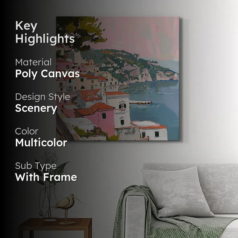 Coastal Mediterranean Wall Painting media 2