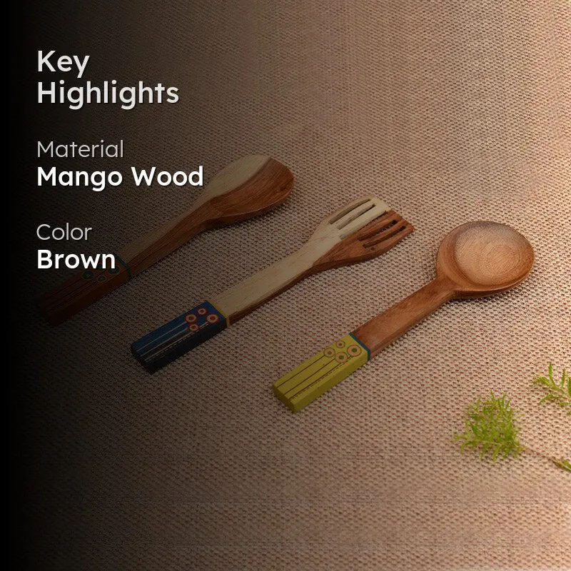 Nura Handcrafted Cutlery - Set of Three media 2