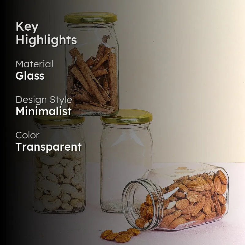 Miros Storage Jar (400 mL Each) - Set Of Four media 2