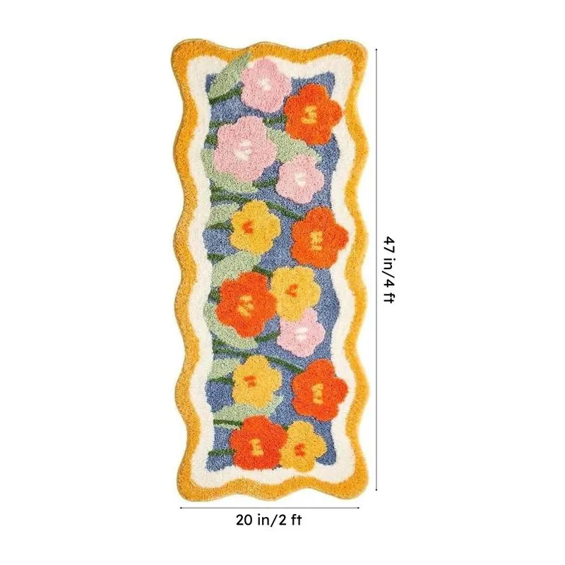 Gardenia Glory Micro Fiber Runner Rug media 11