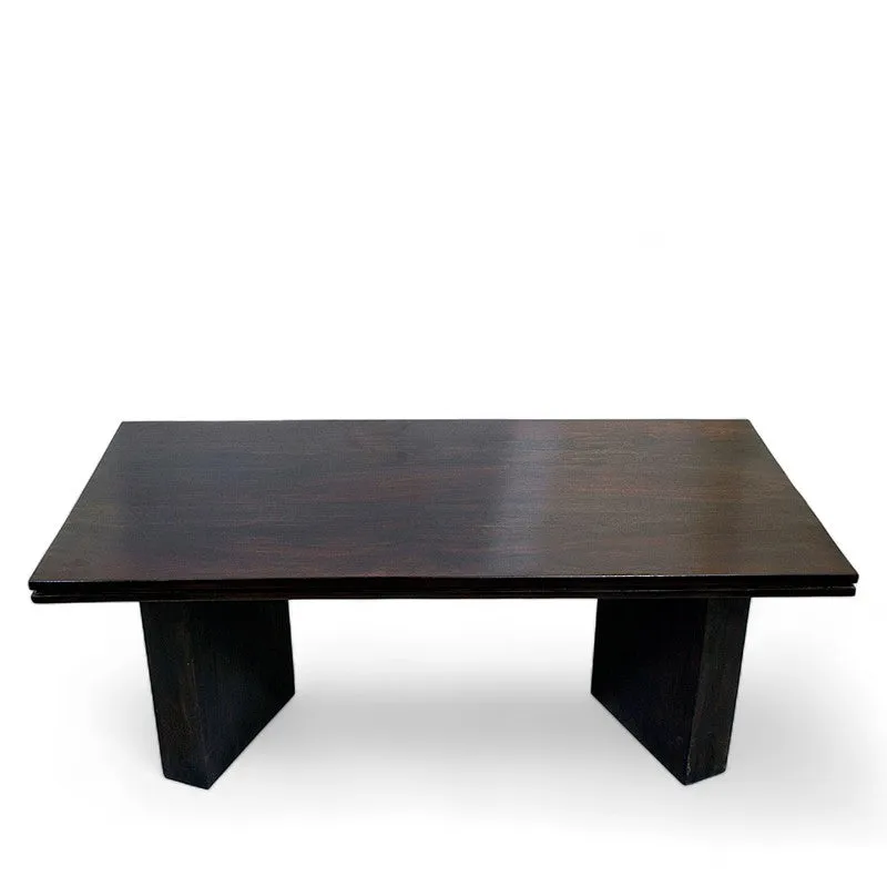 Avenox Sheesham Wooden Center Table - Black media 6