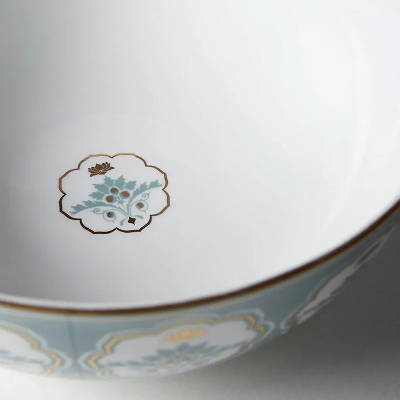 India Circus Rococo Bone China Serving Bowl - 500 mL media 5