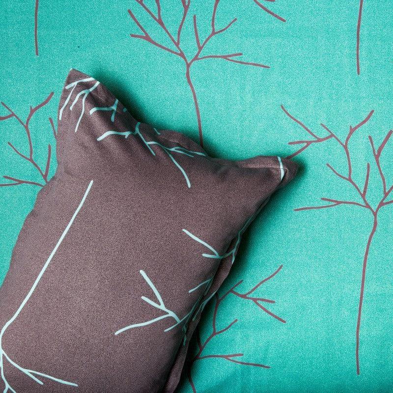 Swayam Vidisha Bedsheet Gift Set- Turquoise media 5