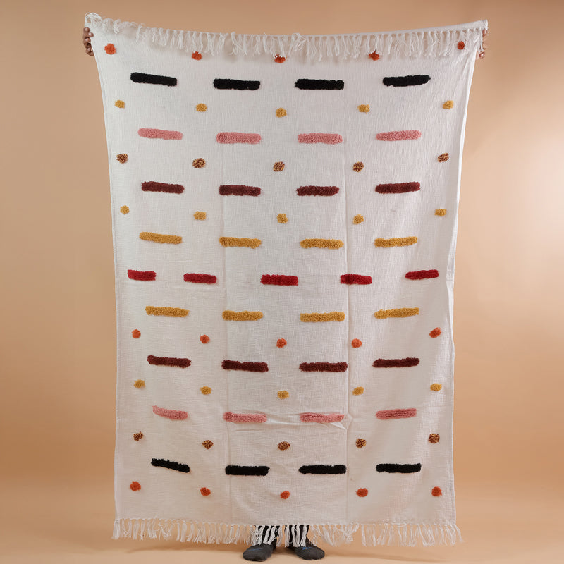 Dot N Dash Cotton Throw media 7