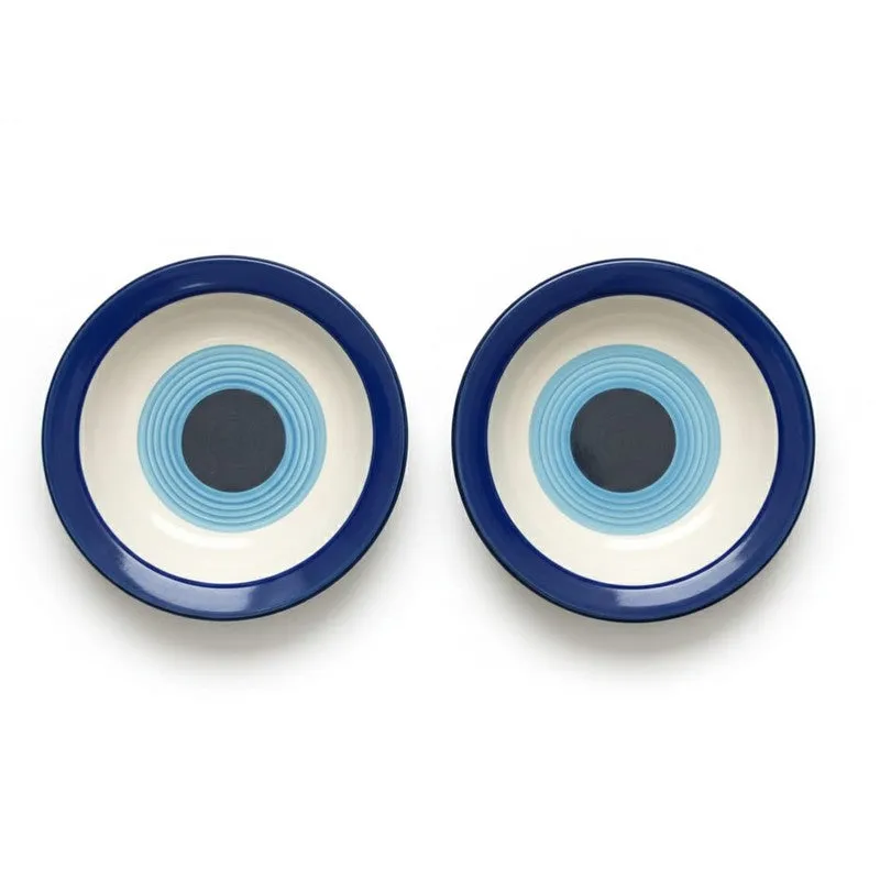 EvilEye Ceramic Pasta Plates - Set Of Two media 5