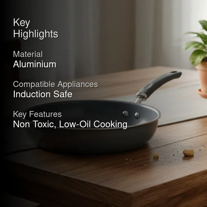 Meyer Ceramic Coated Frying Pan - 3450 mL/11.2 Inches media 2