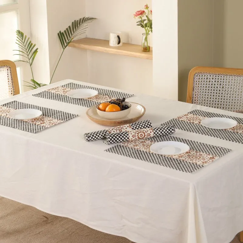 Tribal Touch Canvas Table Mats - Set Of Six media 1