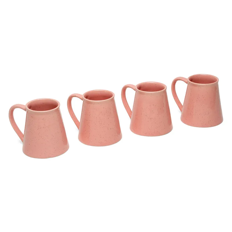 Mocha Ceramic,Stoneware Coffee Mug (300 mL Each) - Set Of Four media 6