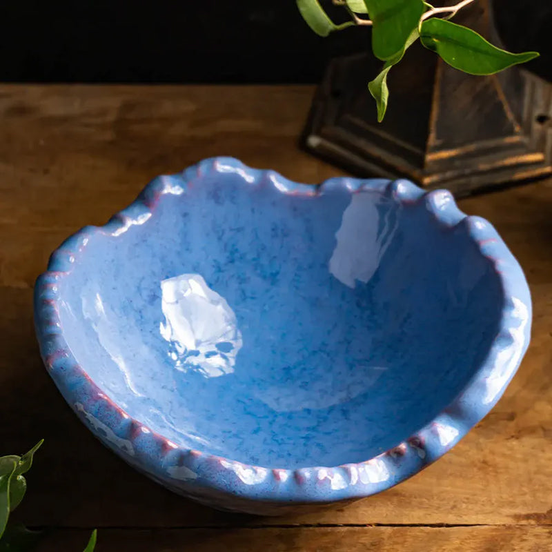 Periela Rilo Handmade Serving Bowl - 750 ML - 750 ML