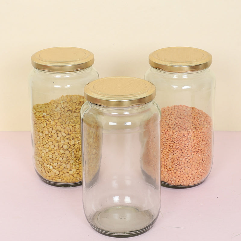 Amarantha Airtight Storage Jar (500 mL Each) - Set Of Three media 4