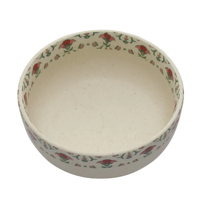 Rosette Multicolor Stoneware Serving Bowls - Set Of Two media 7