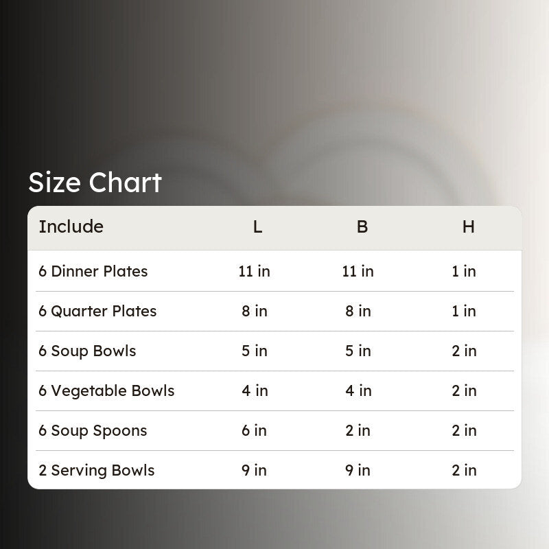 Meraki Dinner Set - 33 Piece Set media 5