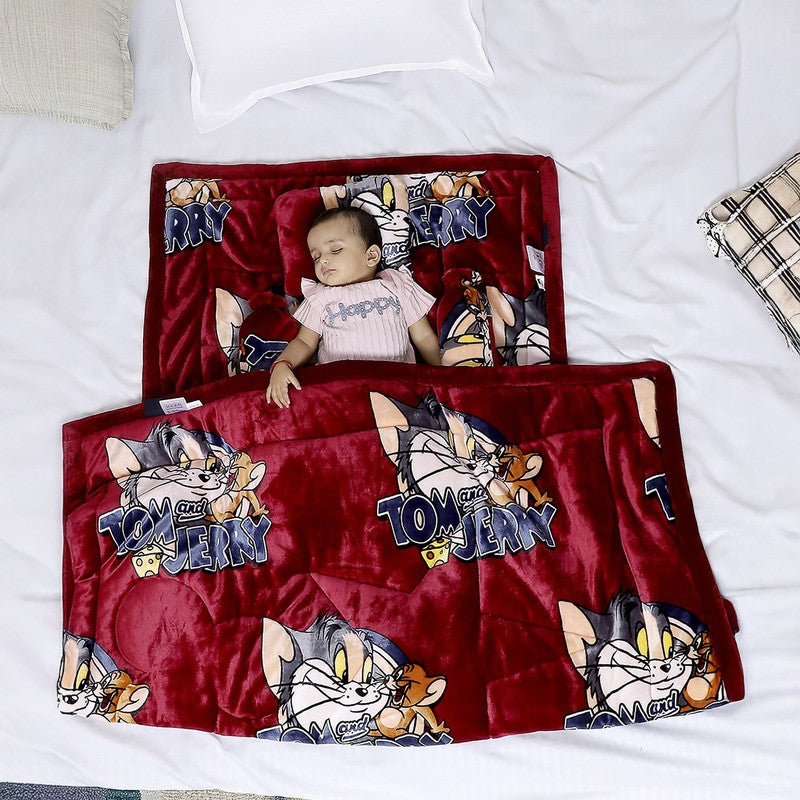 Monte Carlo Tom & Jerry Dream Blanket - 1400 GSM