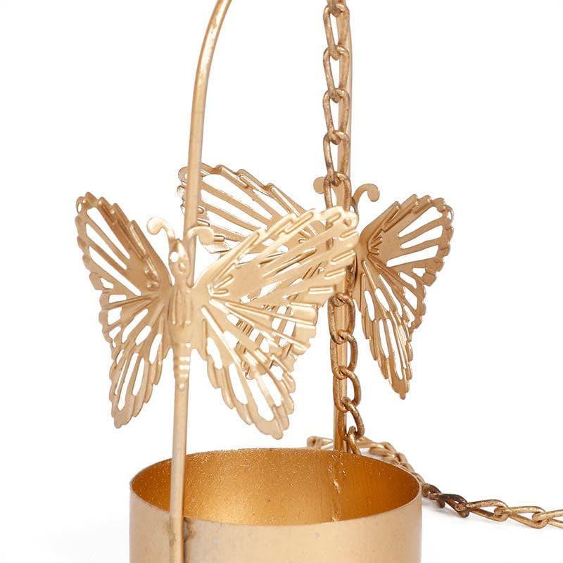 Butterfly Shadow Tealight Candle Holder - Set Of Four media 4