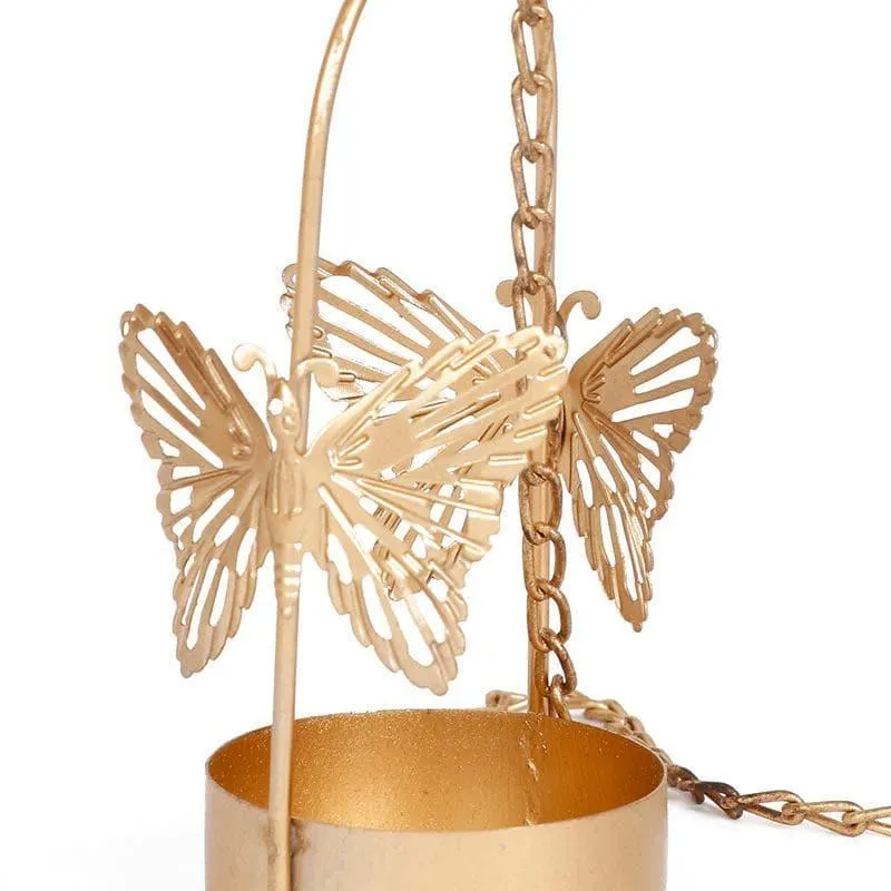 Butterfly Shadow Tealight Candle Holder - Set Of Four media 4