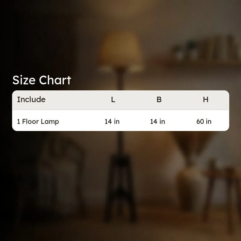 SoftBeam Wooden Floor Lamp - Brown media 9