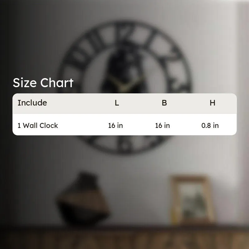 Drift Silent Wall Clock - Black media 9
