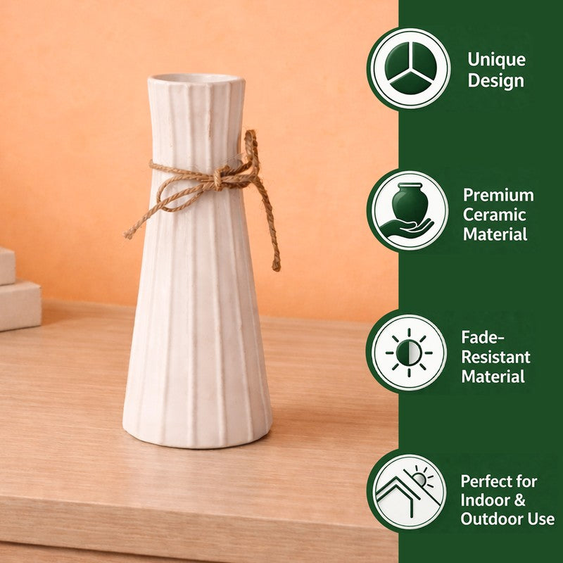 Brianna White Vase media 5