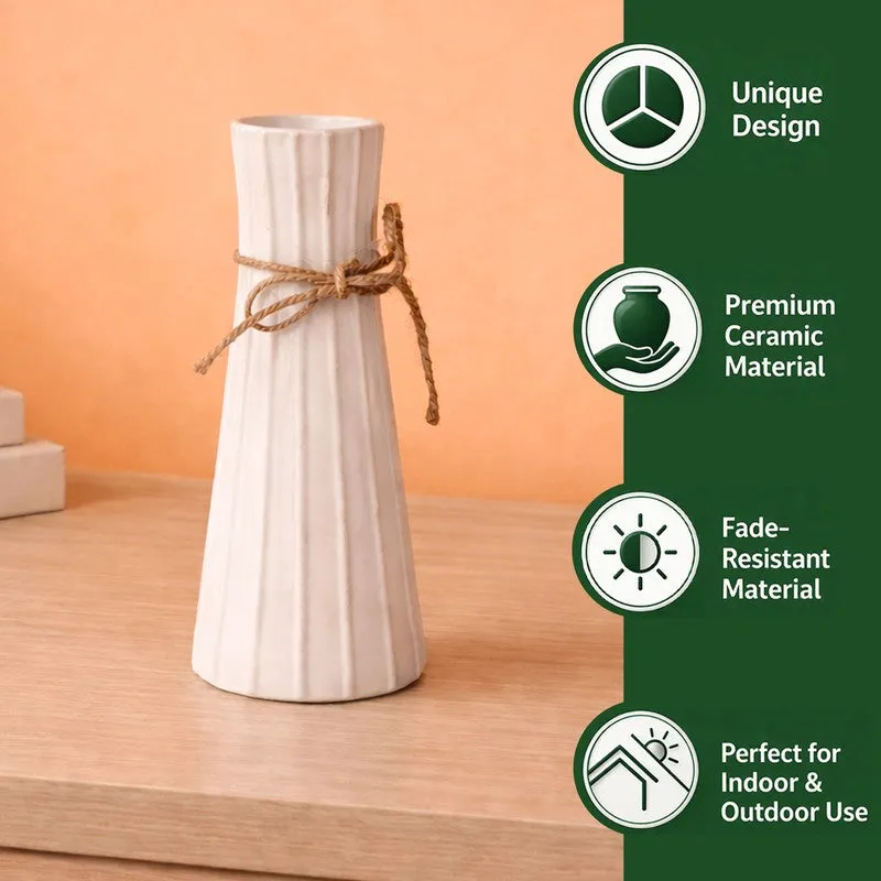 Brianna White Vase media 5