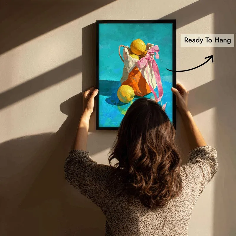 Lunith Canvas Wall Painting With Black Frame media 5
