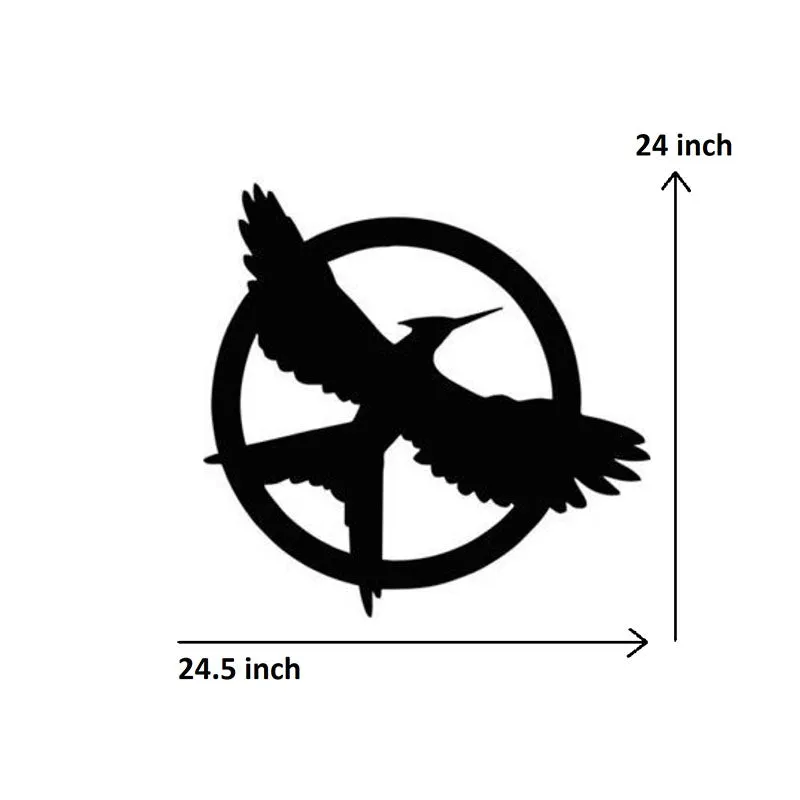 Hunger Games Black Iron Wall Accent media 5