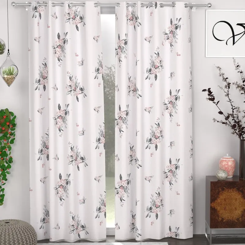Floral Aura Curtains - Set of Two media 3