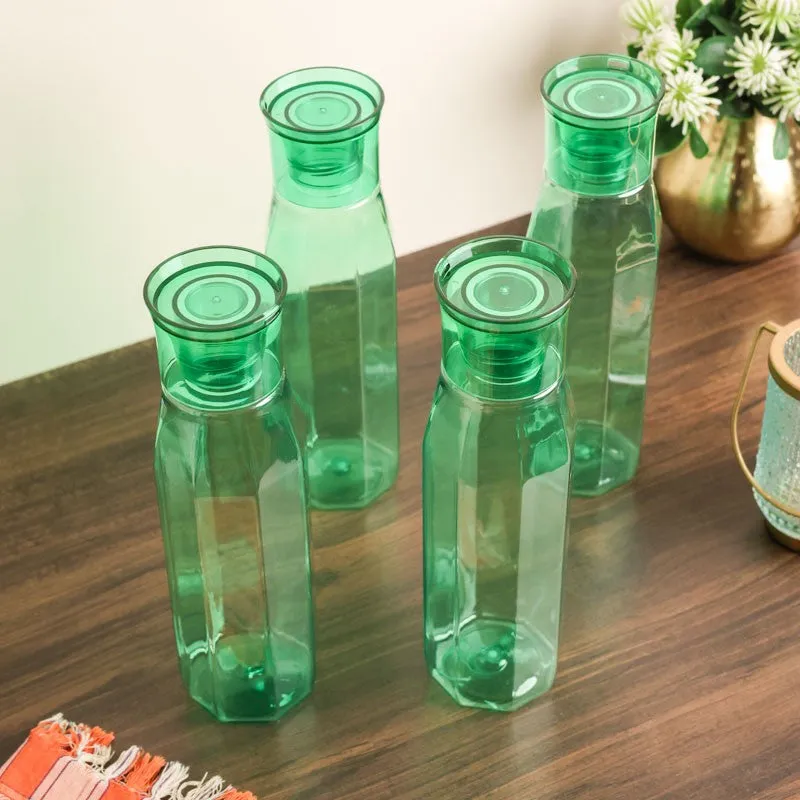 AquaLite Green Clear PET Bottle (1000 mL Each) - Set Of Four media 3