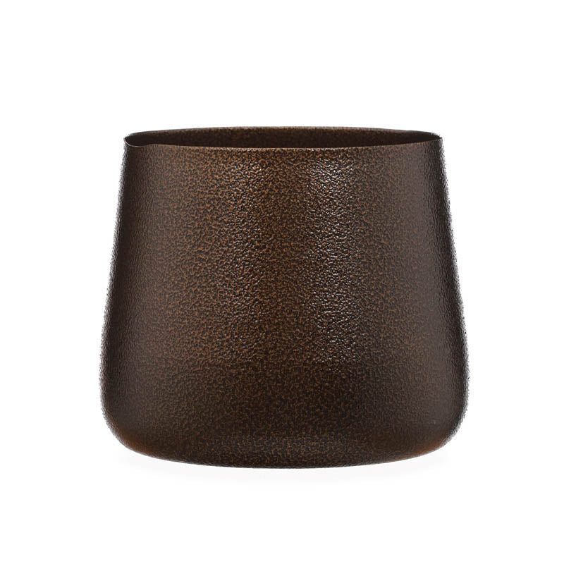 Nita Handcrafted Planter - Brown media 4