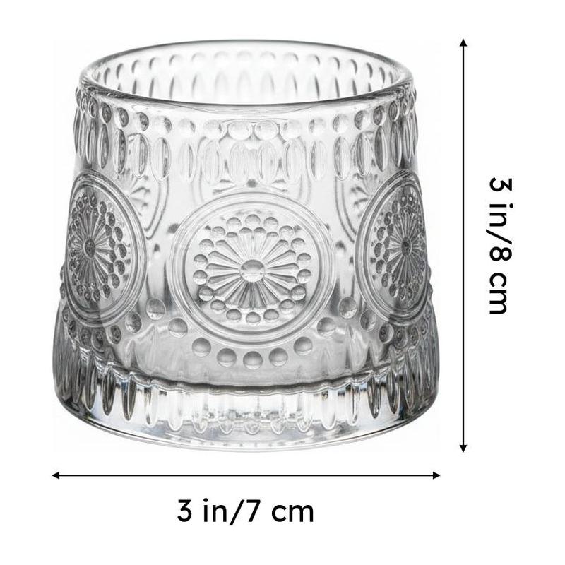 Floral Vogue Glass (180 ml) - Set Of Four image 6