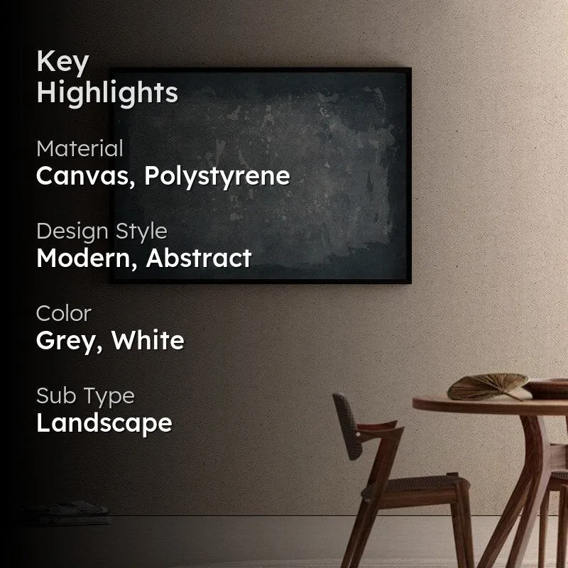 Abstract Dandy Canvas Wall Painting - Black Frame media 2