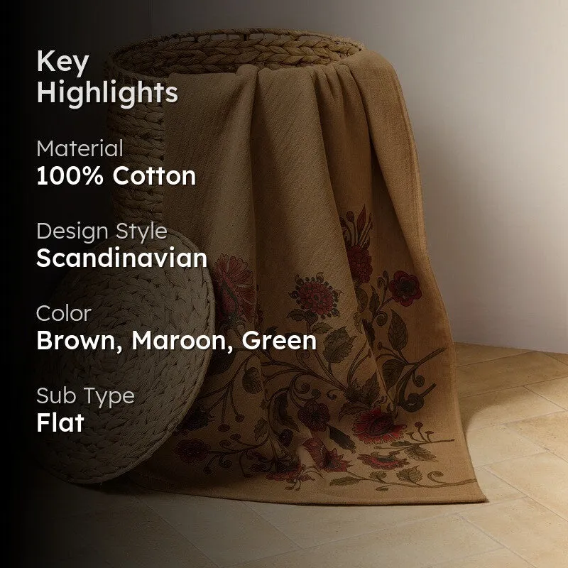Gulnaar Cotton Bath Towels - Brown media 2