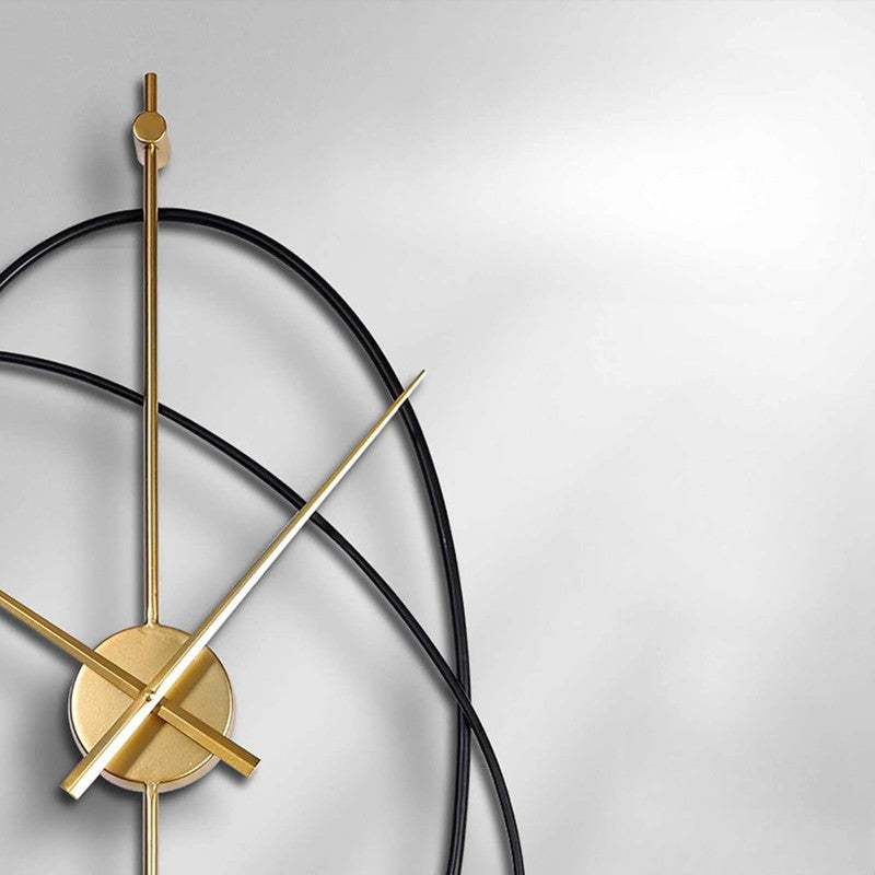 Second Silent Wall Clock - Black media 6