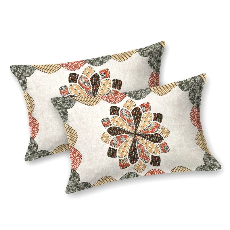 RangRiwaaz Cotton Bedsheet (Beige) - 160 TC media 4