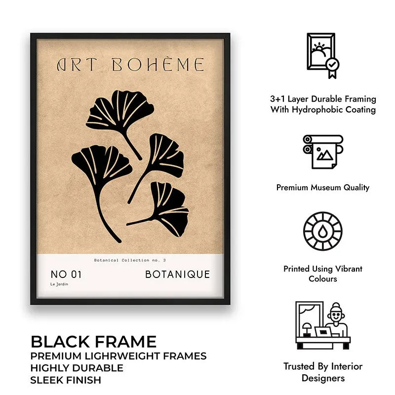 Florent Canvas Wall Painting With Black Frame media 9