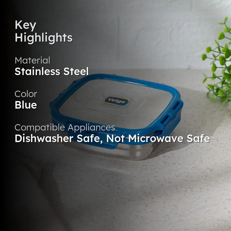 Ritaro Lunch Box (Dark Blue) - 550 mL media 2