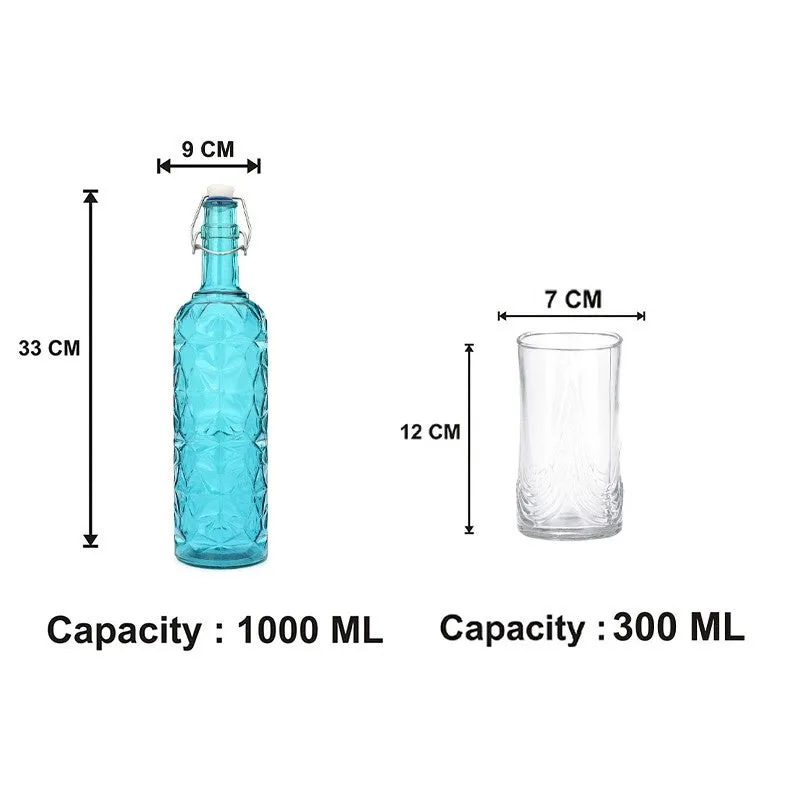 Rafferty 1000 mL Water Bottle With 300 mL Glasses - Seven Piece Set media 7