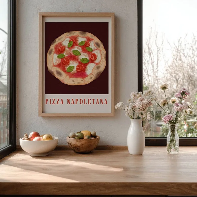 Sizzling Story Archival Canvas Wall Art - Brown media 7