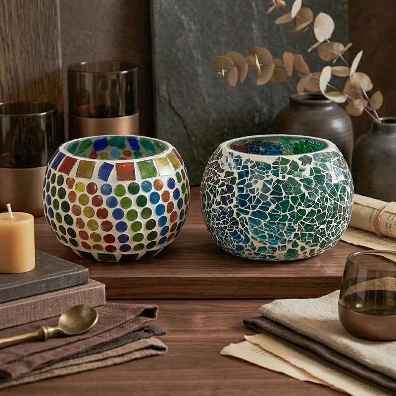 Samoha Tealight Candle Holder - Set Of Two media 4