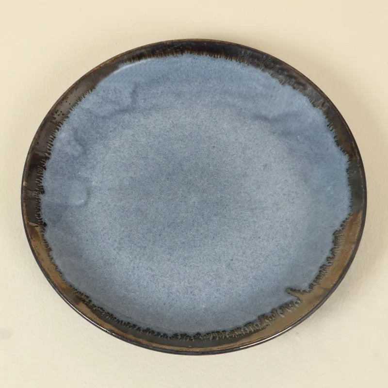 Dinevia Ceramic Quarter Plates (Blue) - Set Of Four media 3