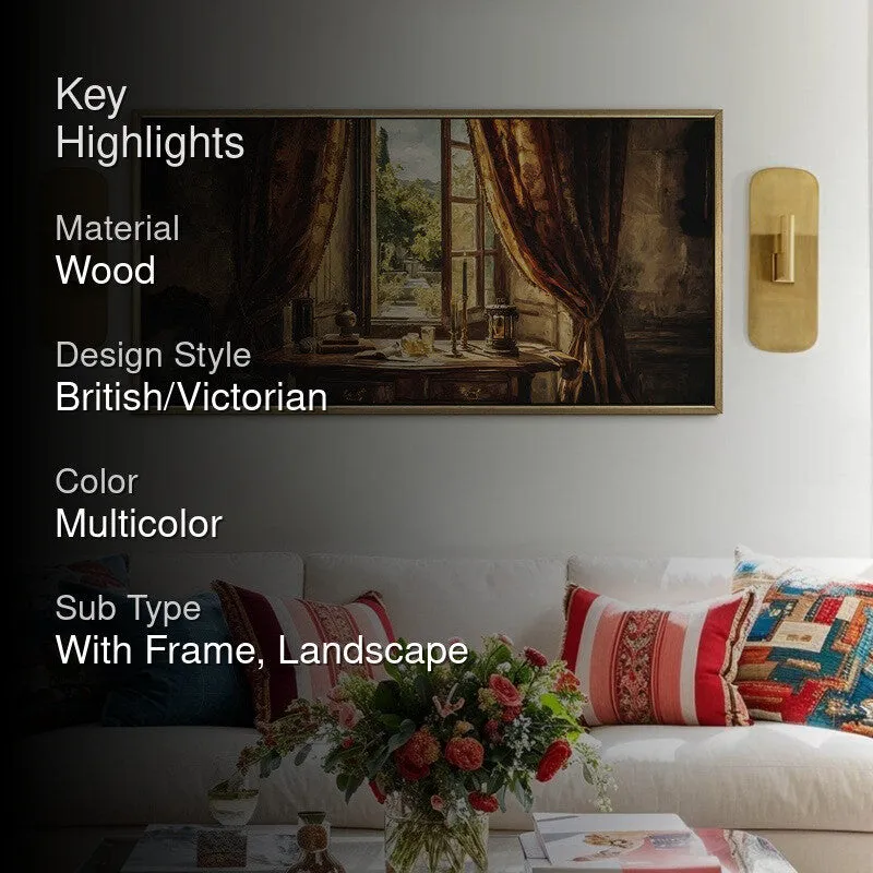 European Rustic Vista Scene Wall Art media 2