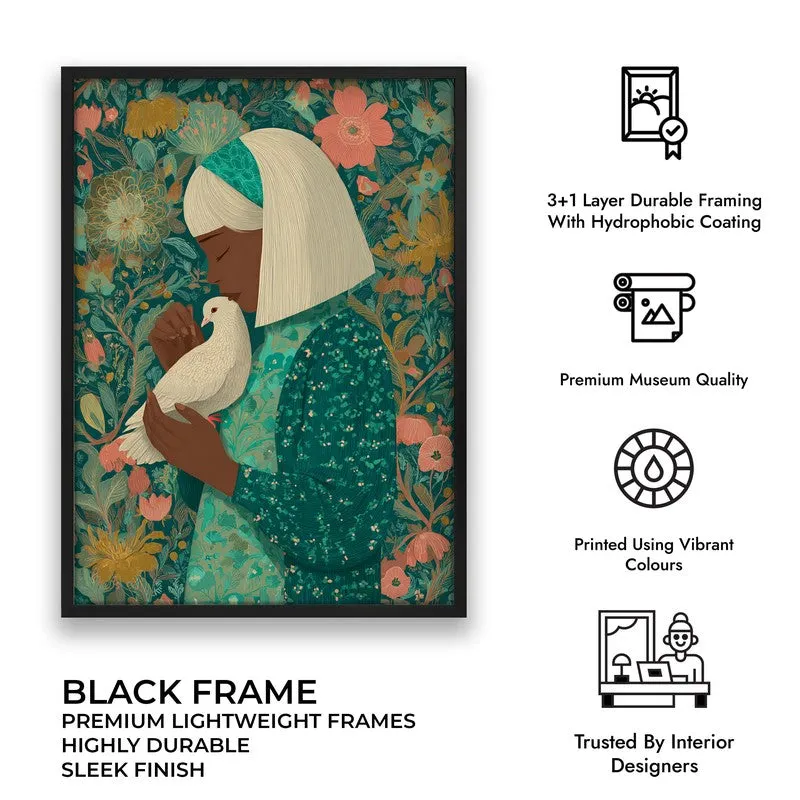 Floranova Canvas Wall Painting - Black Frame media 10