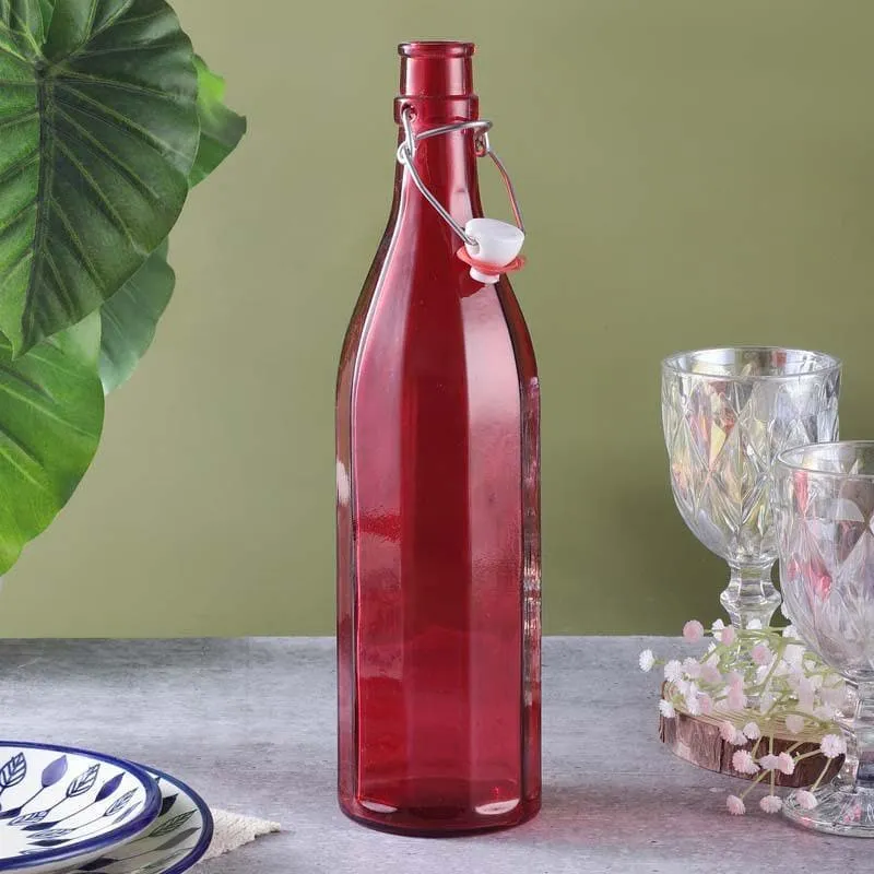Vintage Fliptop Bottle - Red media 4