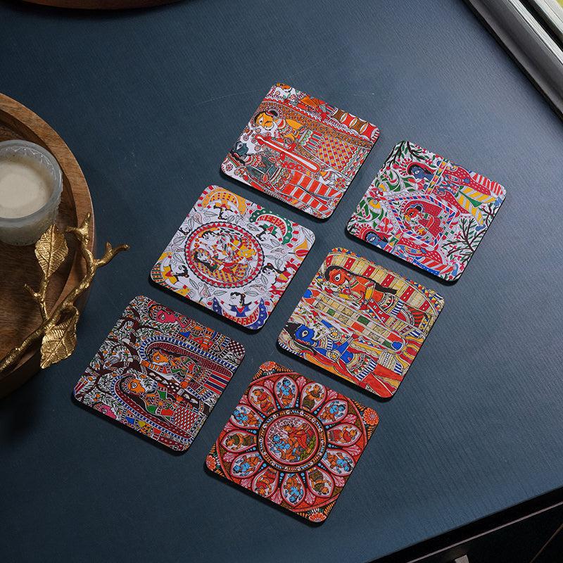Asherah Wood Coaster - Set Of Six media 7