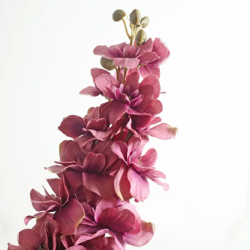 Petalya Wisteria Fabric Artificial Flower - Pink media 5