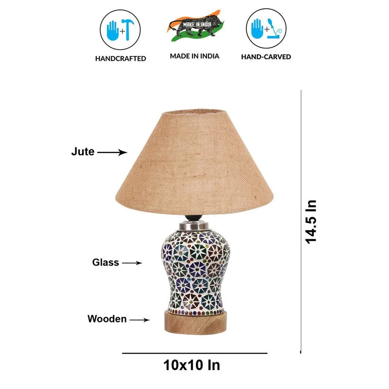 Ravixa Wooden Table Lamp - Multicolor media 8