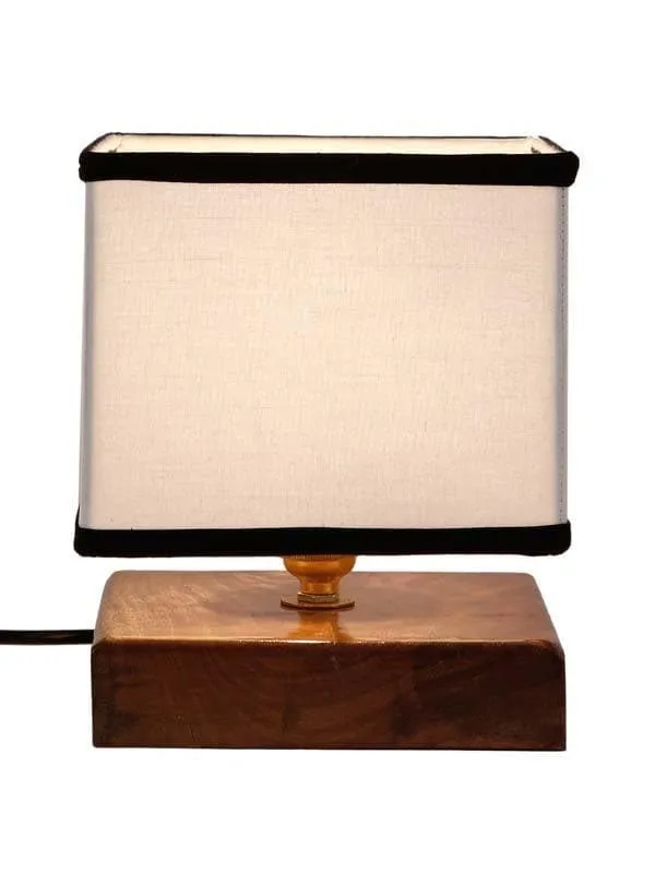 Cusp Fabric Table Lamp - Black,White media 5