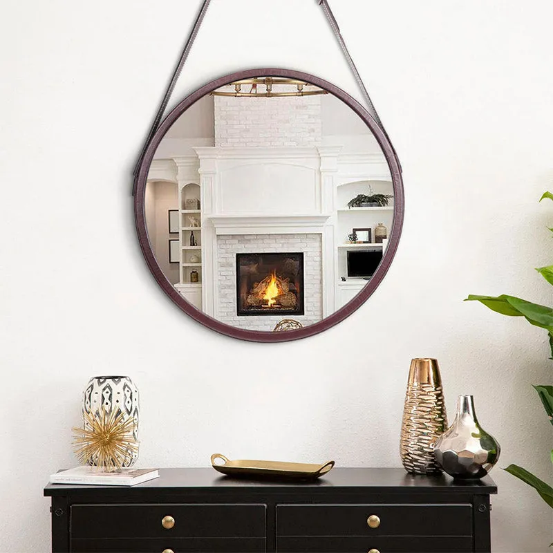 Maku Wall Mirror - Dark Brown media 4