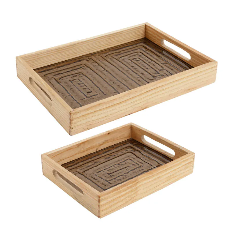 Nested Serving Tray - Set Of Two media 3
